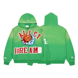 Streetwear Zip Up Hoodies with Letter Towel Embroidery Hiphop Street Style Heavy Weight Cotton Vintage Distressed Casual Hoodies