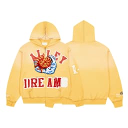 Streetwear Zip Up Hoodies with Letter Towel Embroidery Hiphop Street Style Heavy Weight Cotton Vintage Distressed Casual Hoodies