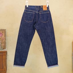 11oz 100% Cotton Red Selvedge Denim Jeans for Men Spring Summer Casual Slim Tapered Straight Leg Light Blue Washed Pants 5KM