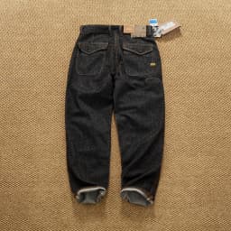 2025 Autumn New American Retro Heavyweight 3D cutting High-end Comfort Denim Men's Fashion Washed Straight Casual Tapered Jeans