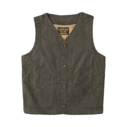 Heavyweight Amekaji American Retro Double-layer 12oz Canvas Outdoor Layered Vest Pockets Workwear Vest for Men Spring Autumn