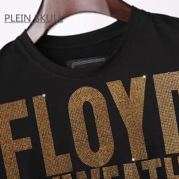 PLEIN SKULL Gothic Punk Short Sleeve Top Men's Trend High Street T-shirt Retro Summer Breathable Round Neck Unisex Sports Tee