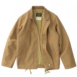 4603# 2024 Spring and Autumn New American Retro 11.5OZ Casual N1 Deck Jacket Men's Simple 100% Cotton Locomotive Cargo Coat