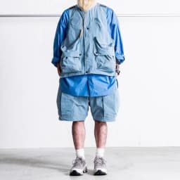 Japanese Retro Multi Pocket Vest Casual Sleeveless Jacket Men's Outdoor Style