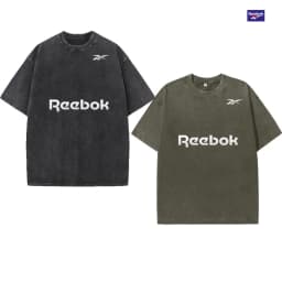 2026 Reebok Men's Summer Sports T-Shirt, Featuring Y2K Retro Fashion Style, in Standard European Size with a Loose Fit.