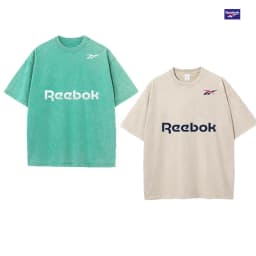 2026 Reebok Men's Summer Sports T-Shirt, Featuring Y2K Retro Fashion Style, in Standard European Size with a Loose Fit.