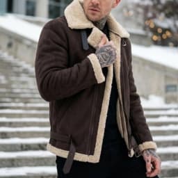 Winter New Men's Plush Jacket Warm Fleecy Jacket Ready for Winter Jacket Over Street Wear Men's Hunting Jacket