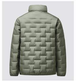 Winter New 90% Duck Down Jacket, Cycling Sports Stand-up Collar, Warm and Lightweight, Men's Solid Color Breathable Down Jacket