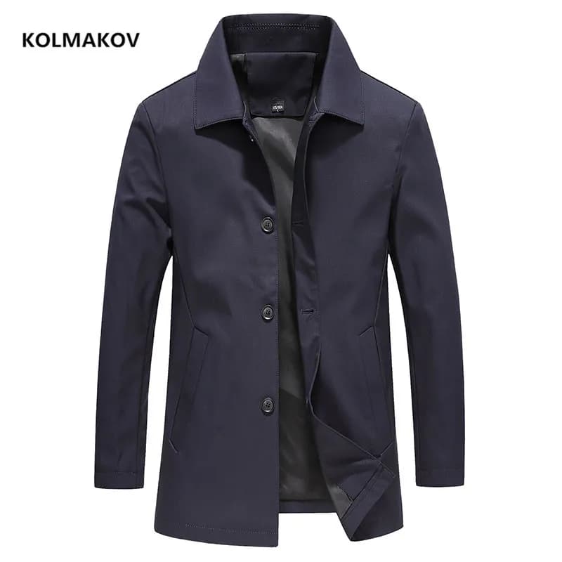 2026 new arrival spring fashion coat men high quality trench coat men,autumn men's casual jackets size M-4XL