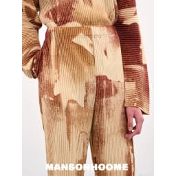 Miyake Pleated Men's Pants, High-quality Dyed Printed Casual Versatile and Fashionable Straight Leg Pants