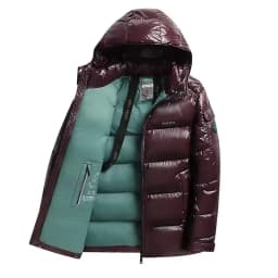 2026 New Arrival Winter Jacket Sill-Like Cotton Jackets Men, Mens Fashion Thickened Warm Parkas Waterproof Coat Male Size M-5XL