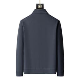 Spring and Autumn New Sportswear Suit Men's Casual Breathable High-end Jacket Trousers Stand-up Collar Zipper Open Mens Clothes