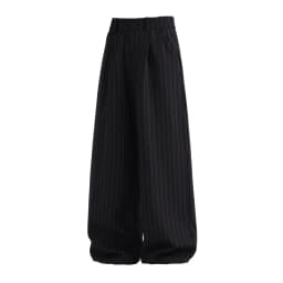 Men's Retro Striped Drape Trousers Loose Fit Old Money Style Casual Wide Leg Pants Fall Winter.
