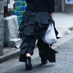 WVGA Spring Autumn New Men's Dark Style Irregular Design Trendy Punk Skirts Pants Niche Chic Casual Slim-Fit Trousers Ins W27579