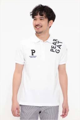 PEARLYGATES Korean style high neck golf apparel, short sleeved T-shirts, fashionable and versatile golf shirts, sports and leisu