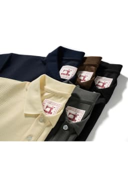 Men's Classic Cotton Polo Shirt Short Sleeve Casual Solid Color Lapel Tee Summer Breathable Slim Fit Tops