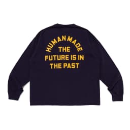 Human Made Logo Long Sleeve T Shirt Loose Unisex Streetwear Casual