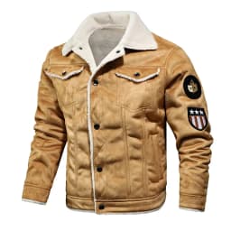 New Winter Men Leather and Fur Integrated Jackets and Coats New Fashion Male Fleece Warm Bomber Jackets Slim Fit Jaquetas 4XL
