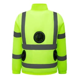 New Summer Cooling Construction Site Outdoor Work Jacket Heatstroke Prevention With Fan Air Conditioning Coat Loose And Casual