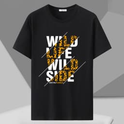 6XL 7XL 8XL Men's Tees Casual Loose Cartoon Printed T-shirt Plus Size 180kg Suitable Men Oversized Tops Boy Teen Fashion Clothes