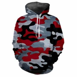 Jungle Camouflage 3d Printed Hoodie Men Spring Autumn Street Sweatshirt Loose Casual Outdoor Sports Top Long Sleeve Hoodies