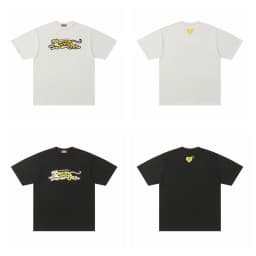 HUMAN MADE 2026 New Japanese Bamboo Cotton Summer Short Sleeved T-shirt with Animal Print