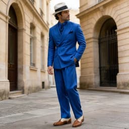 Linen Double Breasted Wedding Suits for Men Two Pieces Wide Peak Lapel Slim Fit Groom Tuxedo for Prom Banquets Formal Parties