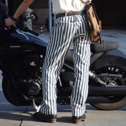 14oz Dense Thicken Heavyweight Striped Pants for Men Good Quality Winter Fall America Style Loose Casual Vintage Worker Trouser