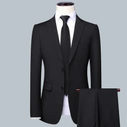 2026 High Quality Men's Solid Color Smart Casual Business Single Suit For Wedding Banquet Groom Best Man Fashion Trend
