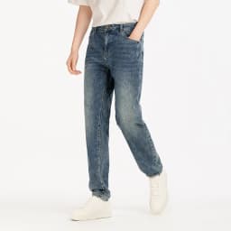Semir Men Jeans Vintage Washed Elastic Cotton Soft Slim Leg Versatile Fashion 2026 Casual Daily Street Wear