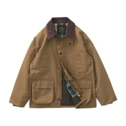 Men's new workwear wax jacket Ami khaki American retro corduroy lapel jacket