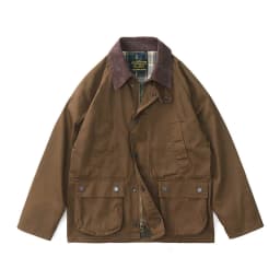 Men's new workwear wax jacket Ami khaki American retro corduroy lapel jacket