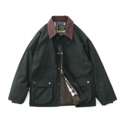 Men's new workwear wax jacket Ami khaki American retro corduroy lapel jacket