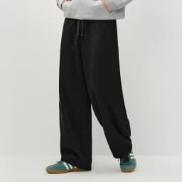 Semir Knitted Pants Men 2026 Spring Loose Curved Blade Commute Basic Versatile Casual Comfortable Daily Wear Trousers