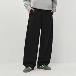 Semir Knitted Pants Men 2026 Spring Loose Curved Blade Commute Basic Versatile Casual Comfortable Daily Wear Trousers