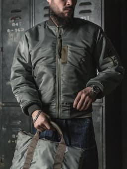 MA-1 Bomber Jacket Trendy Military-Style Waterproof Autumn Winter Jacket MA-1 Combat Flying Jacket