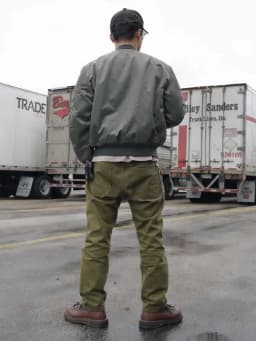 MA-1 Bomber Jacket Trendy Military-Style Waterproof Autumn Winter Jacket MA-1 Combat Flying Jacket