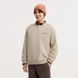 Semir Sweater Men 2026 New Spring Heating Bacteriostatic Fleece Inner Wear Top Fashion Printed