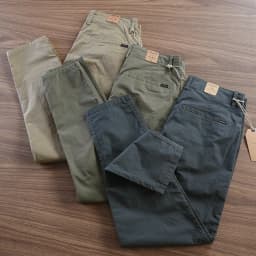 Summer New American Retro Thin Straight Leg Quick-drying Casual Pants Fashion Simple Breathable Loose Ankle-length Trousers