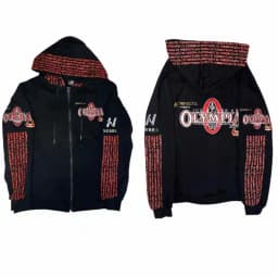 2025 Latest 60th Anniversary Olympia Embroidered Hoodie Sweater Fitness Bodybuilding Athlete