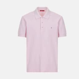 CH Breathable Mens Polo Shirts Lapel Button Short Sleeve Tiny Logo Solid Color Multi Colors Business Casual Tees