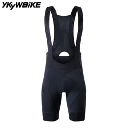 YKYWBIKE Men Cycling Bib Shorts 5 Hours Riding Road Bike Pants Summer Bibs Bicycle Clothing Sponge Padded