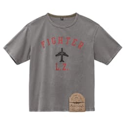 Maden Men's Vintage Fighter Plane Print T-Shirt Heavyweight Cotton Oversized Crew Neck Summer Casual Streetwear Tee Men's Tops