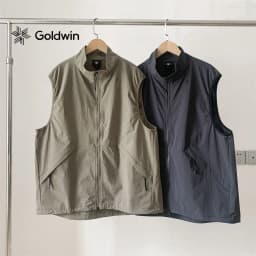 GOLDWIN Mens Lightweight Windproof Waterproof Vest Outdoor Hiking Camping Tech Gorpcore Functional Jacket Spring Summer