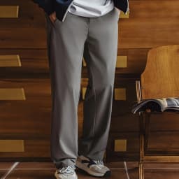 Maden Lightweight Commuter Casual Pants CleanFit Dress Trousers Elastic Wrinkle-Resistant Office Men's Long Pants for Summer