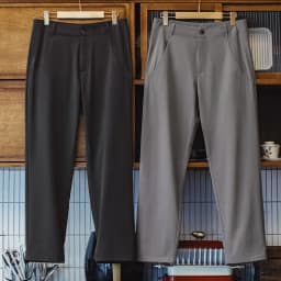 Maden Lightweight Commuter Casual Pants CleanFit Dress Trousers Elastic Wrinkle-Resistant Office Men's Long Pants for Summer