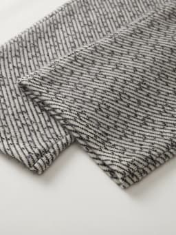 Soft 100% Merino Wool Straight-leg Pants For Men Jacquard Warm Knitted Pants Autumn Winter Thick Bottom Wear