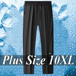 Men Summer Sweatpants Plus Size 8XL 9XL 10XL High Elastic Gym Joggers Large Size Quick Drying Running Fitness Pants Men Clothing