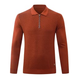 OECHSLI Sweater Wool Cowhide men's 2027 new warm comfort Straight embroidery knitting elastic Fashion quality big size M-5XL