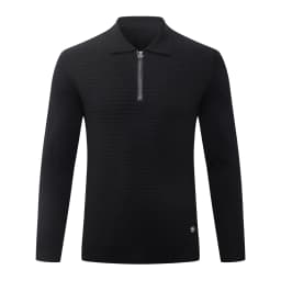 OECHSLI Sweater Wool Cowhide men's 2027 new warm comfort Straight embroidery knitting elastic Fashion quality big size M-5XL